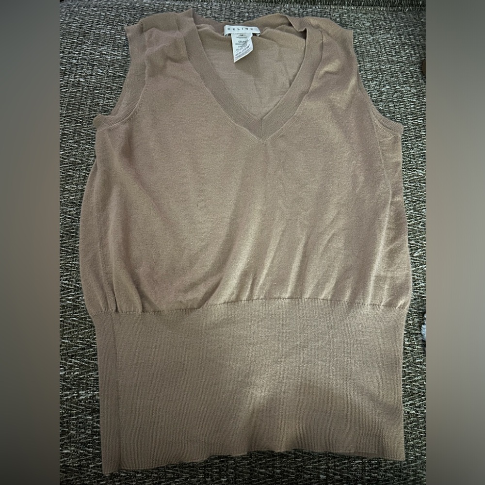 Celine V neck vest/tank top